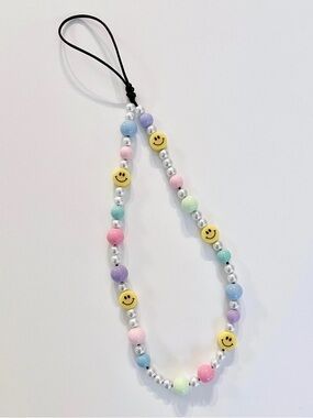 Smiley Phone Charm
